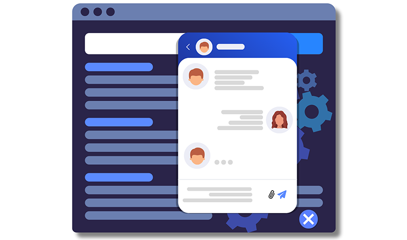 Website Chat Widget